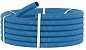 Труба ППЛ гофрированная d50мм тяжелая без протяжки (15 м) синяя
